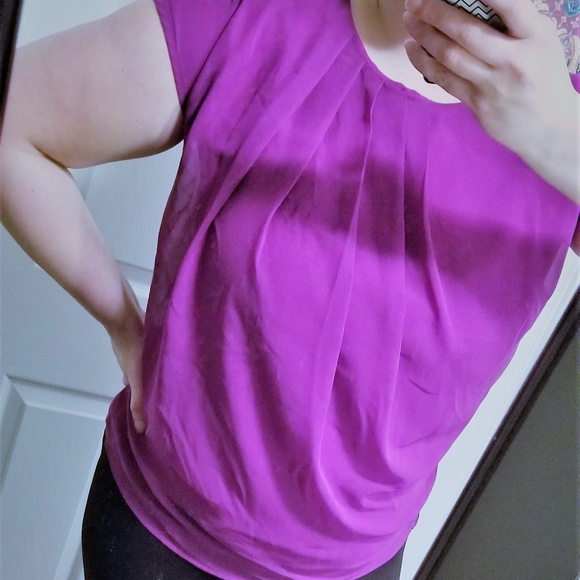 Set Of 2 Semi-sheer Jaclyn Smith Blouses - Picture 4 of 8